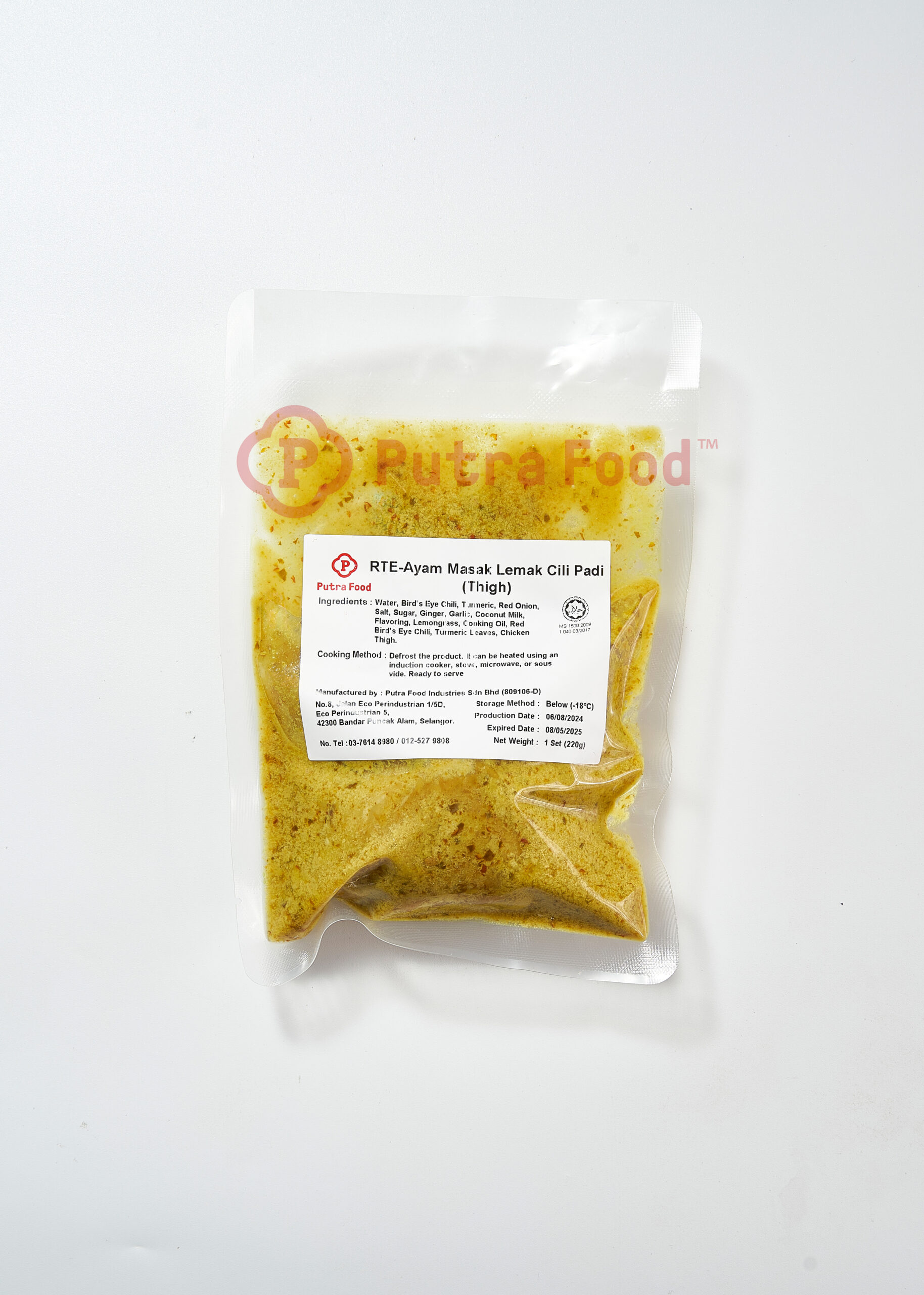 RTE-Ayam Masak Lemak Cili Padi Thigh 200g