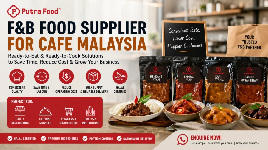 f&b food supplier for cafe malaysia