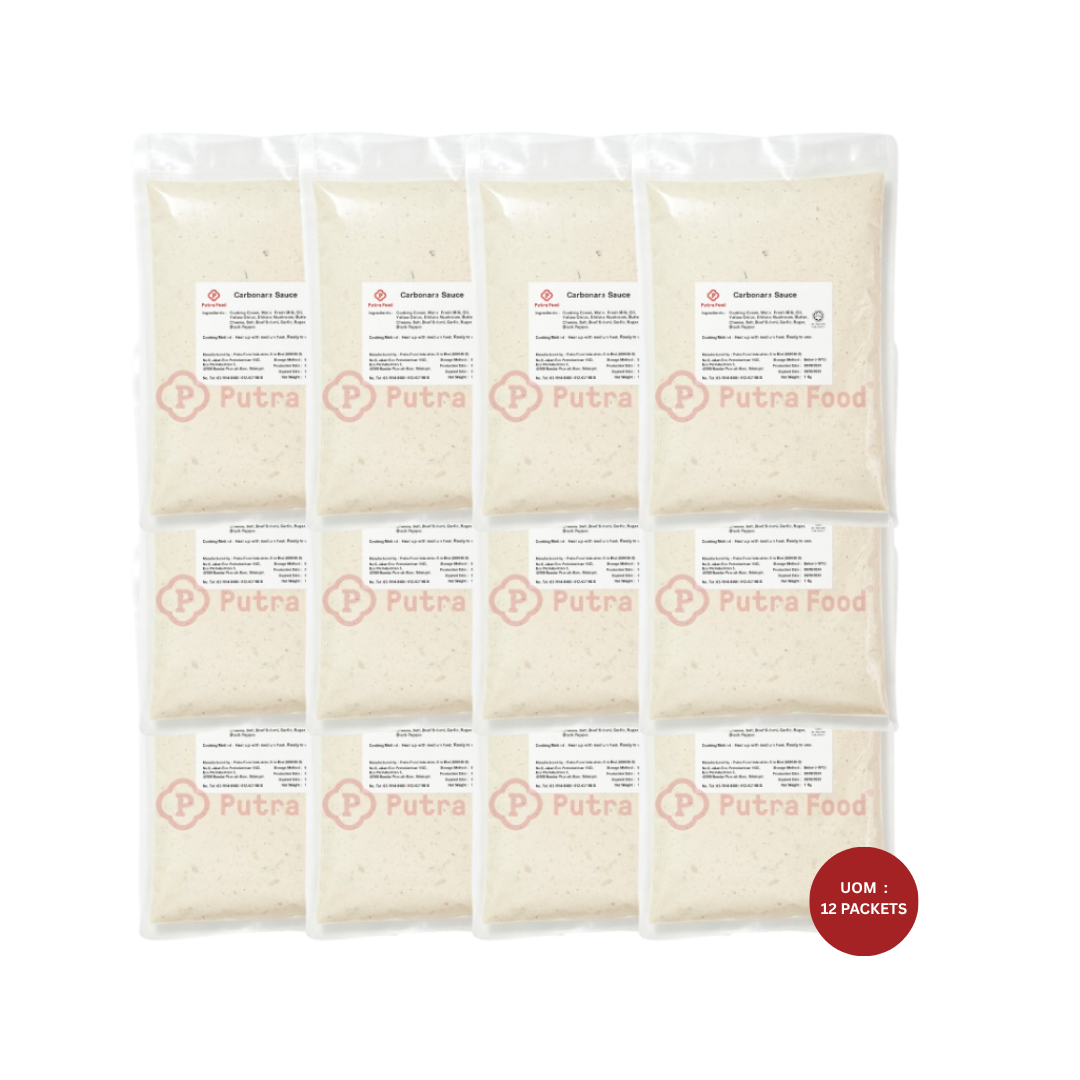 Carbonara Sauce (Beef) 1kg (12pkt)